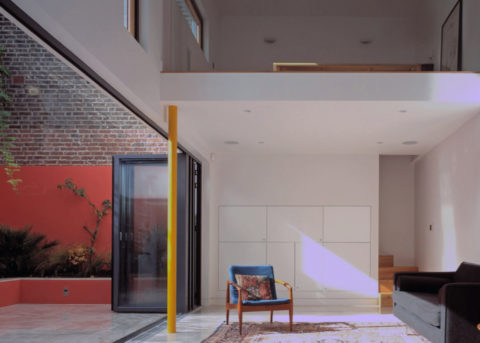 OPen plan modern house interior