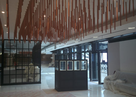 Olympic park interior construction