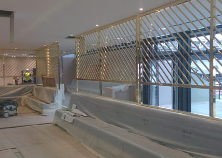 Olympic park interior construction